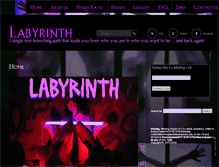 Tablet Screenshot of clublabyrinth.com